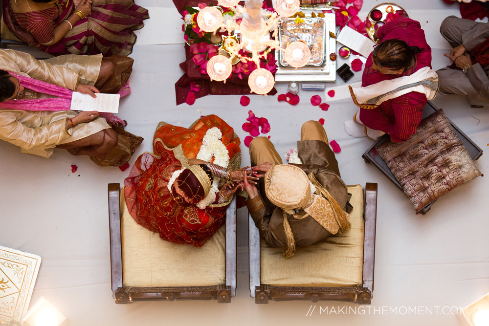 Indianapolis Indian wedding ceremony