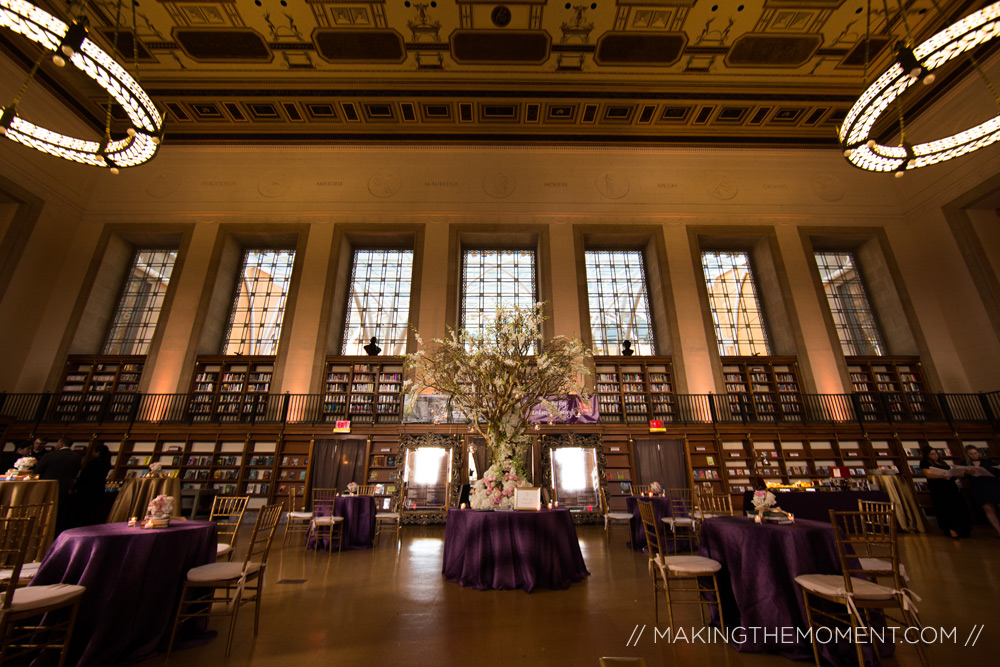 Indiana Public Library Wedding Reception