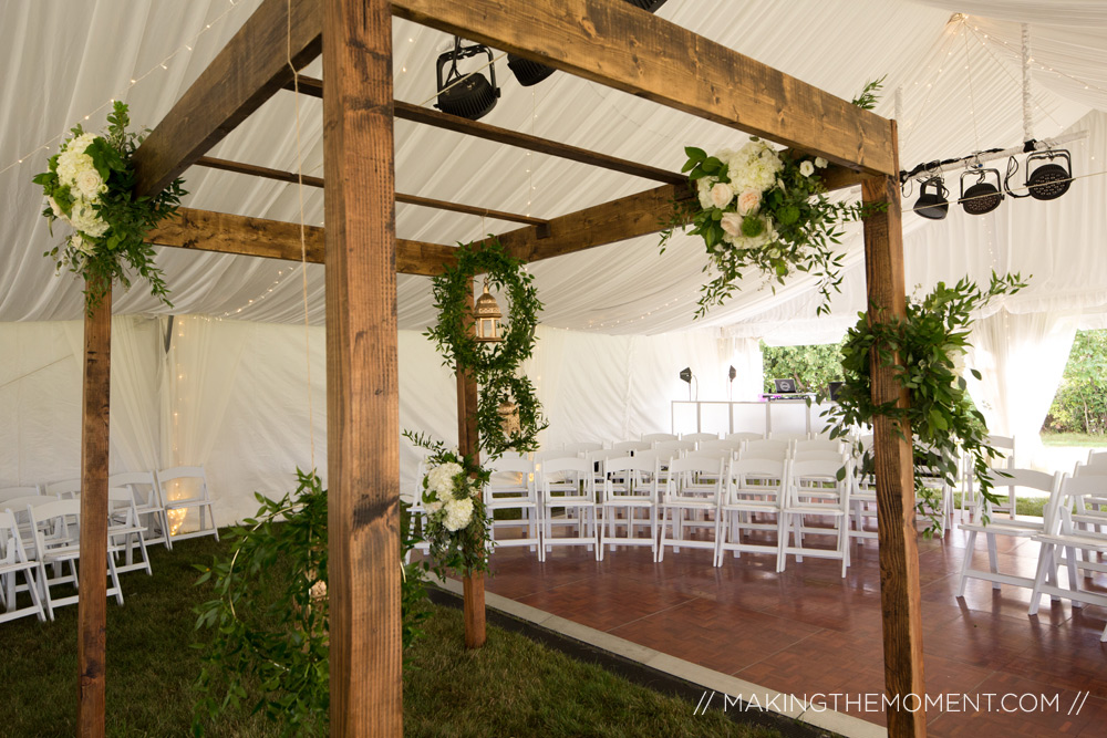 tented wedding inspiration cleveland