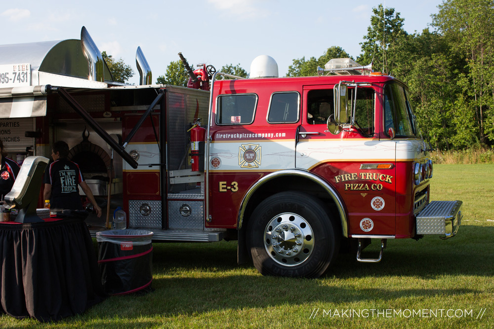 wedding pizza food truck firetruck pizza cleveland ohio