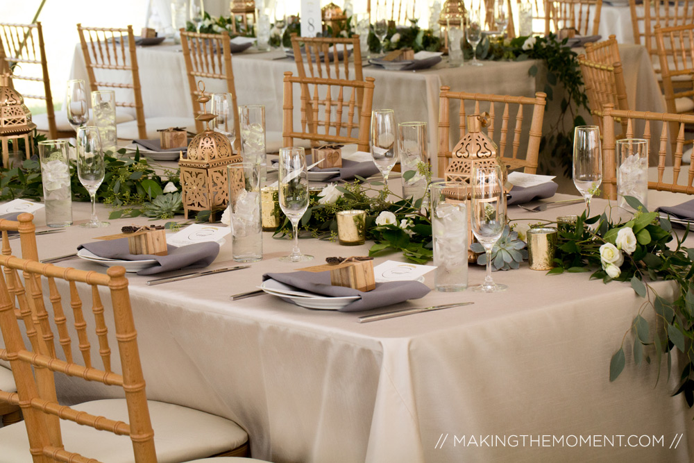 tented wedding reception inspiration cleveland