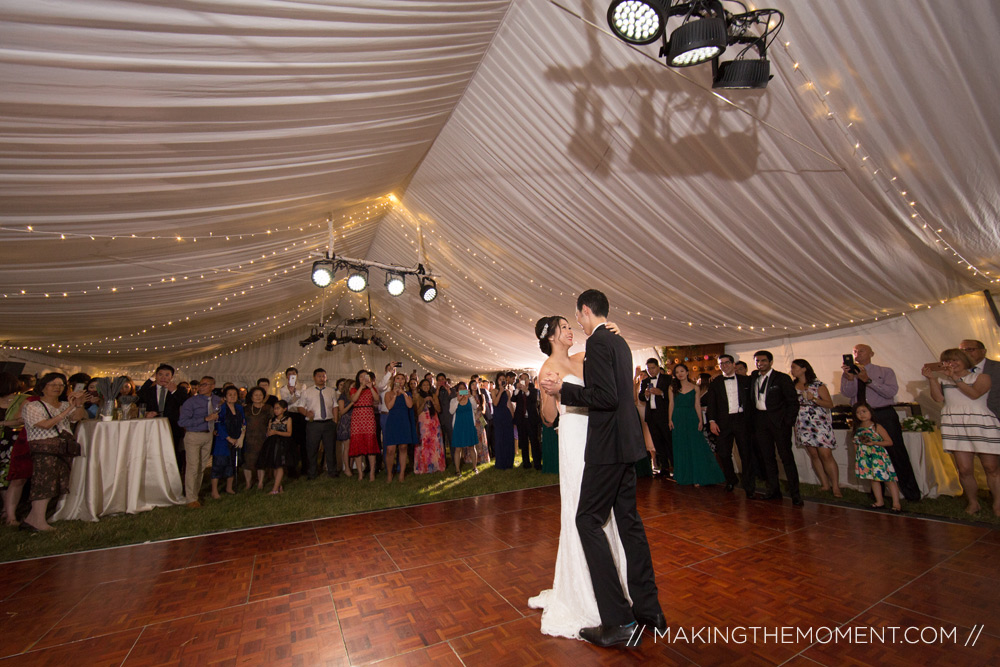 tented wedding reception inspiration cleveland