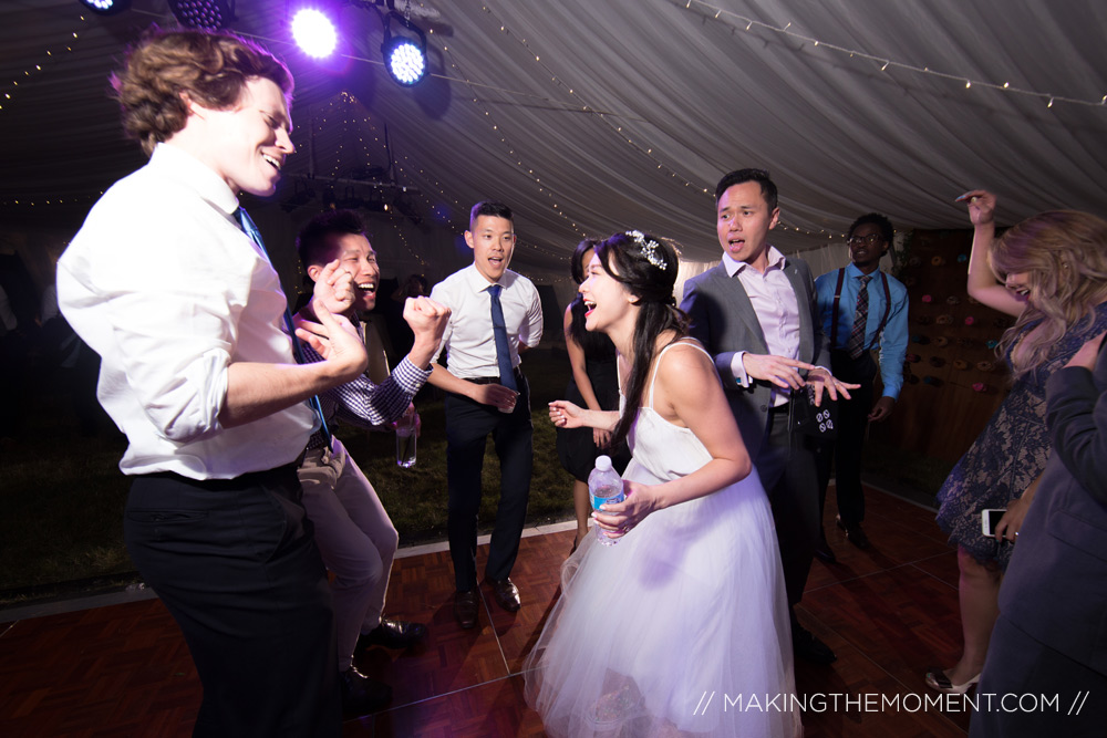 wedding reception dancing cleveland