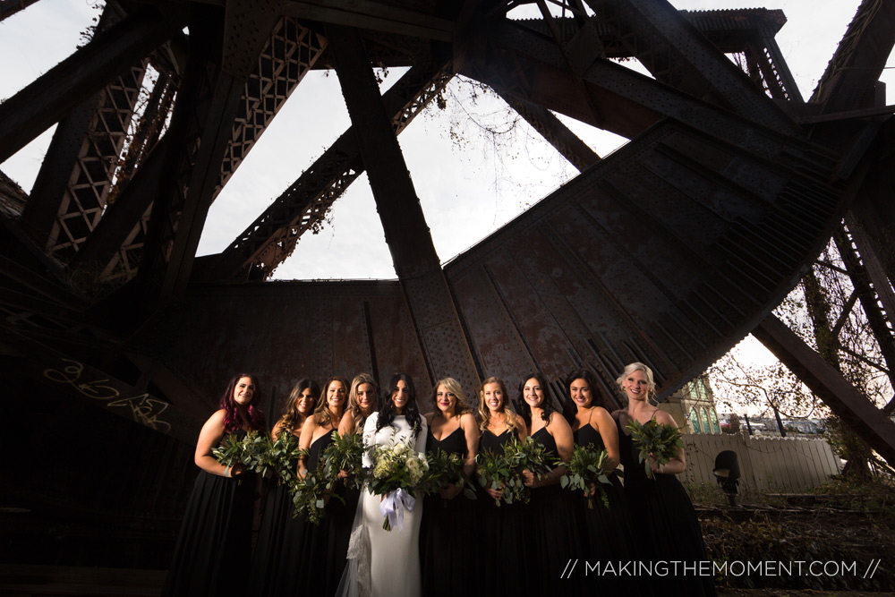 Artistic wedding photographers Cleveland