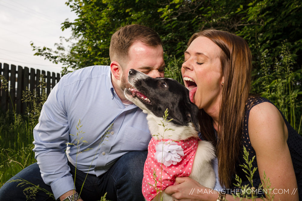 Engagement Session Cleveland Dogs