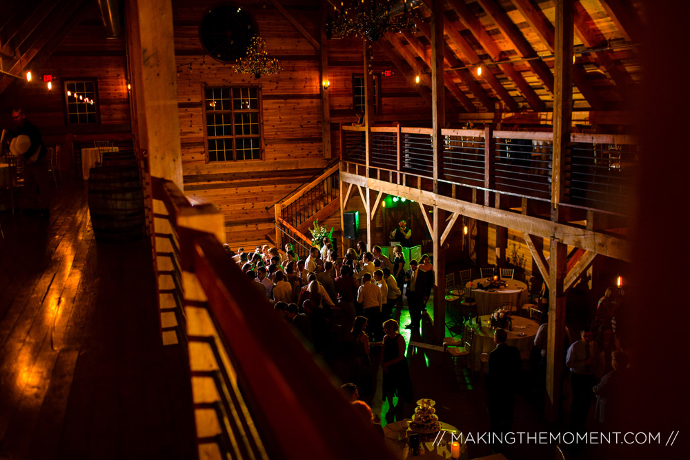 Mapleside farms Lodge Wedding reception