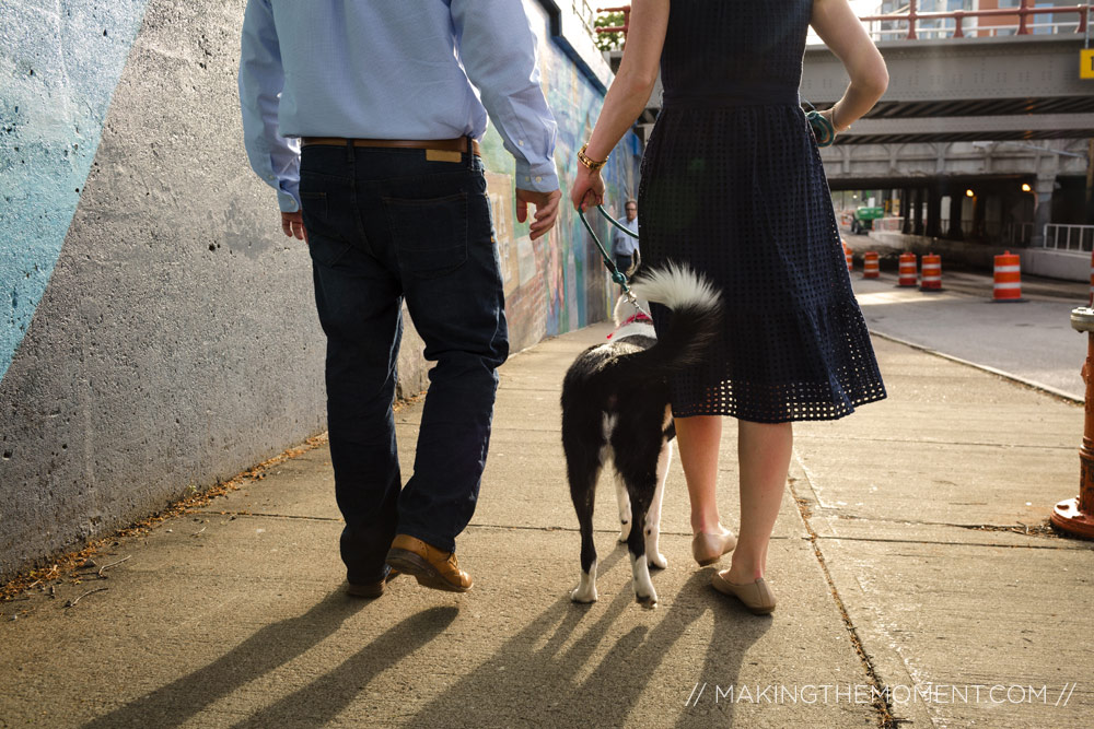 Engagement Session Cleveland Dogs