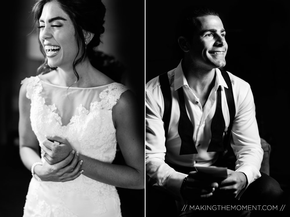 Artistic wedding photographers cleveland
