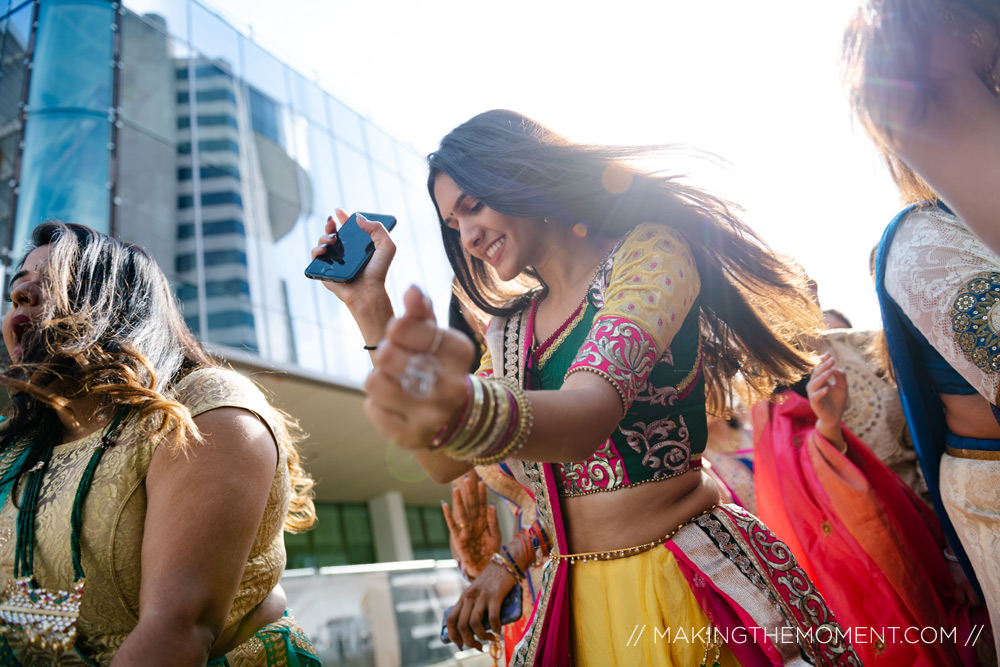 Indian Wedding Barat Dancing