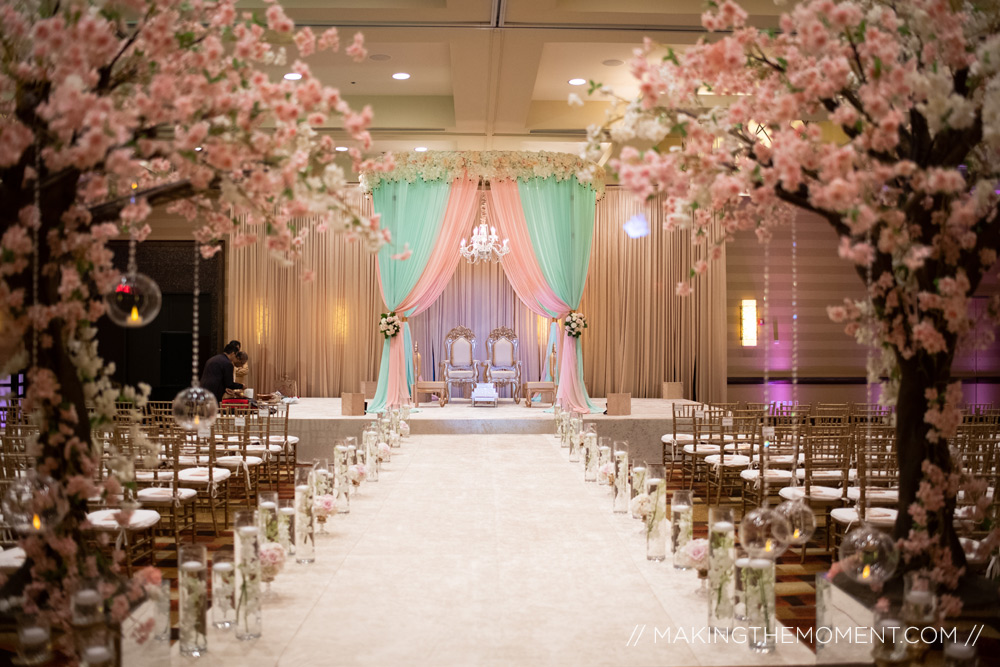 Hyatt Louisville indian wedding ceremony mandap