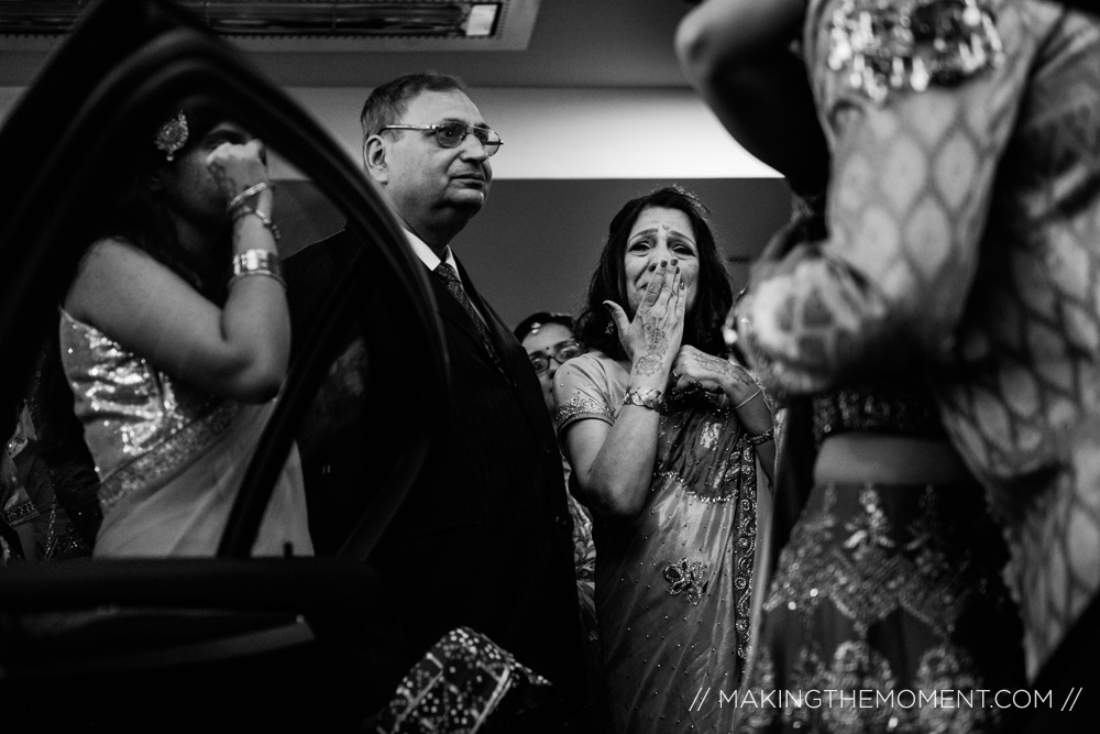 Indian wedding vidai