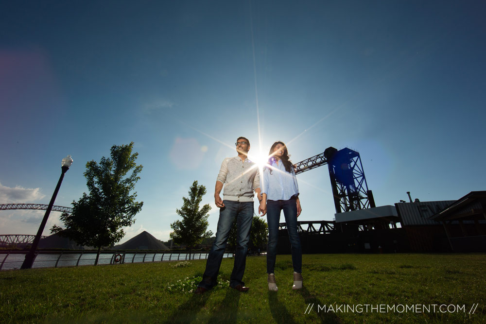 Indian engagement session photography cleveland