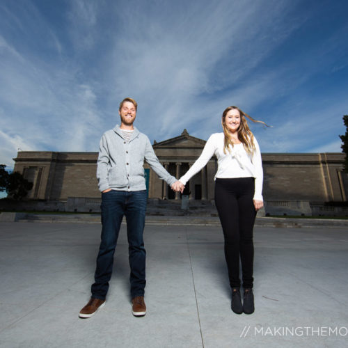 Cleveland Wedding Engagement Session