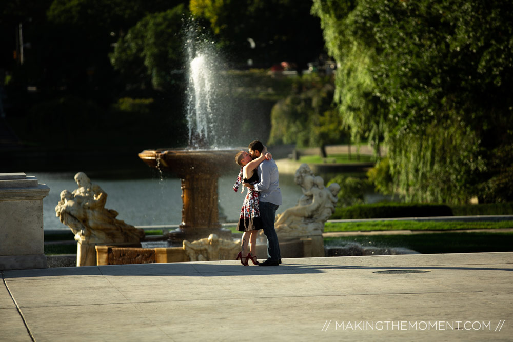 Cleveland Engagement Proposal Photographer