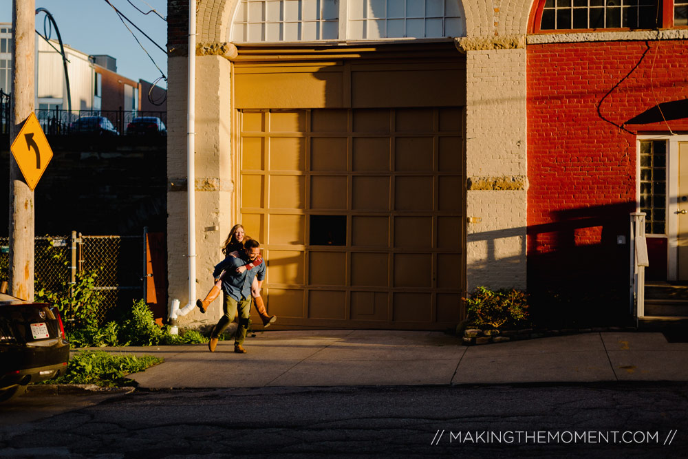 Unique Engagement Photography Cleveland