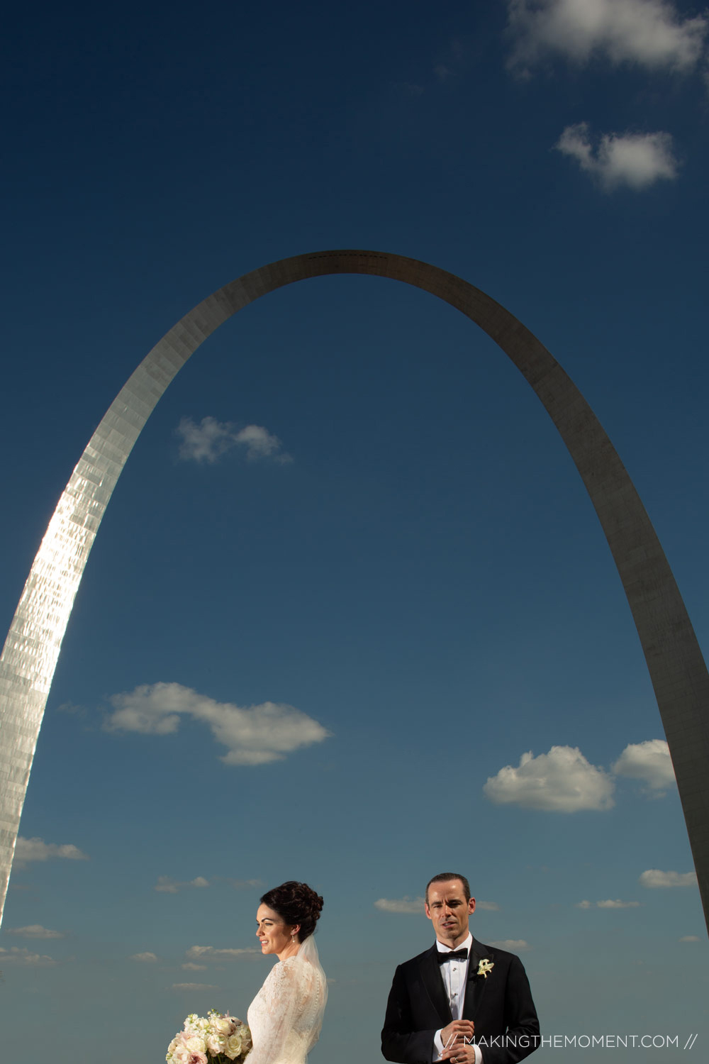 St. Louis Arch Wedding | Making the Moment Photography