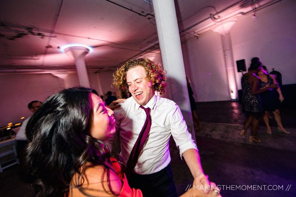 Red Space Cleveland Wedding Reception