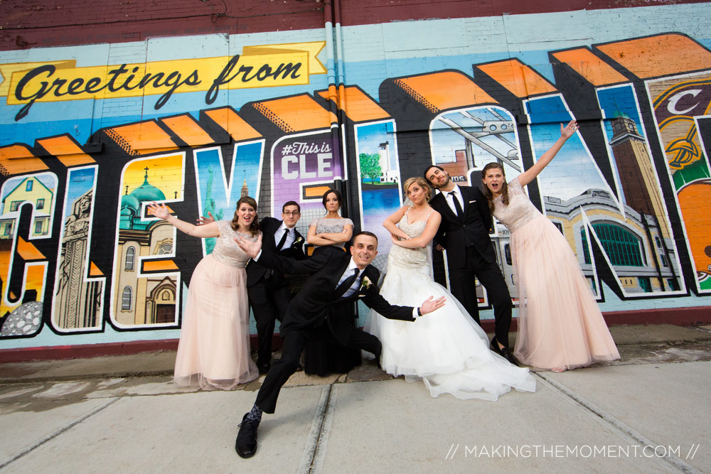 Bridal Party Cleveland Wedding Photography