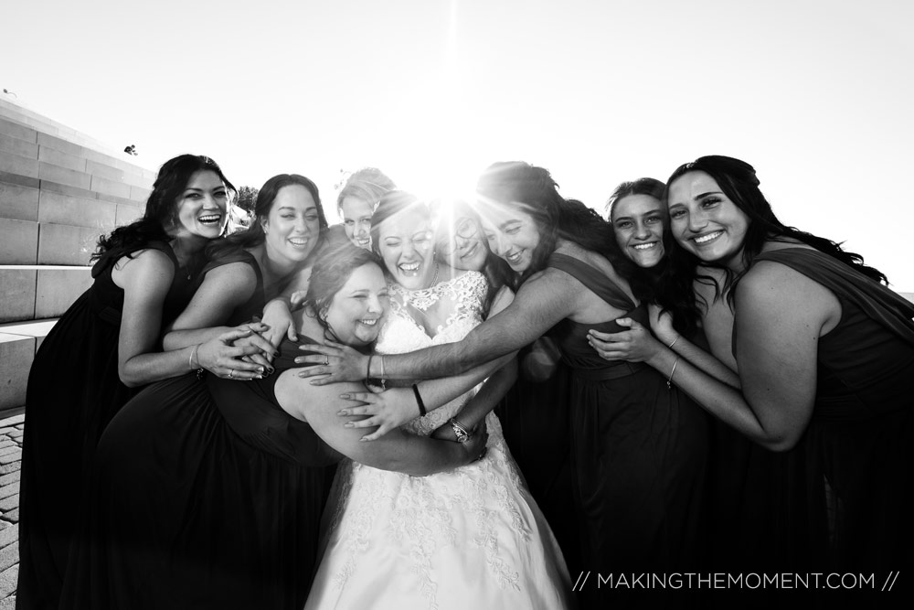 Fun Bridesmaids Cleveland Wedding Photography