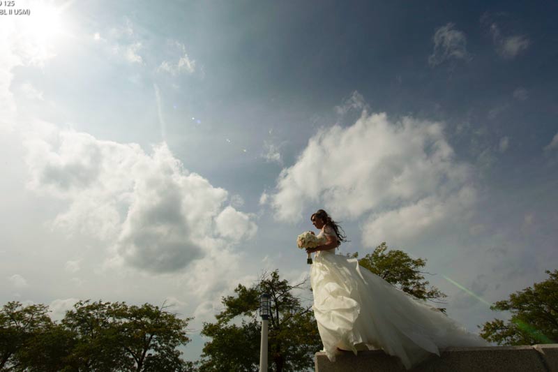 cleveland wedding photographer before edit