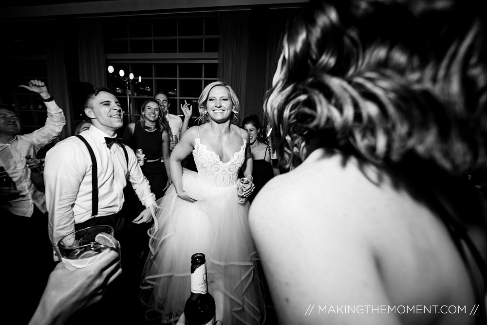 Fun Wedding Reception Photography Cleveland