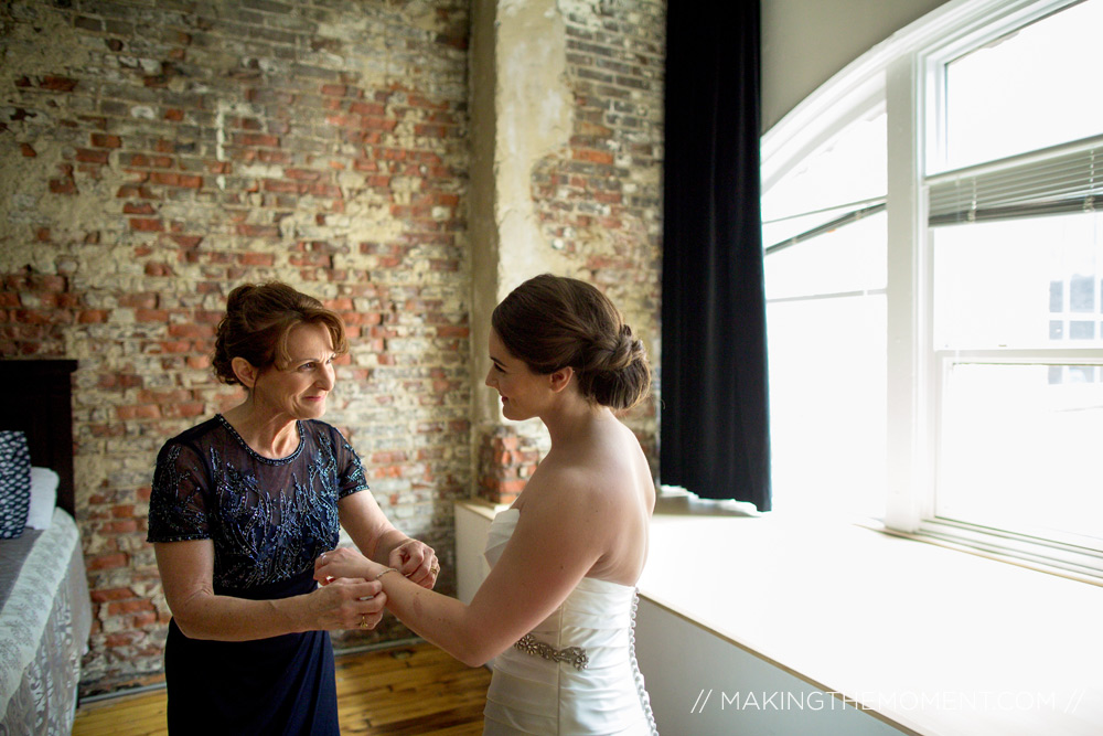 Mother daughter wedding photography cleveland