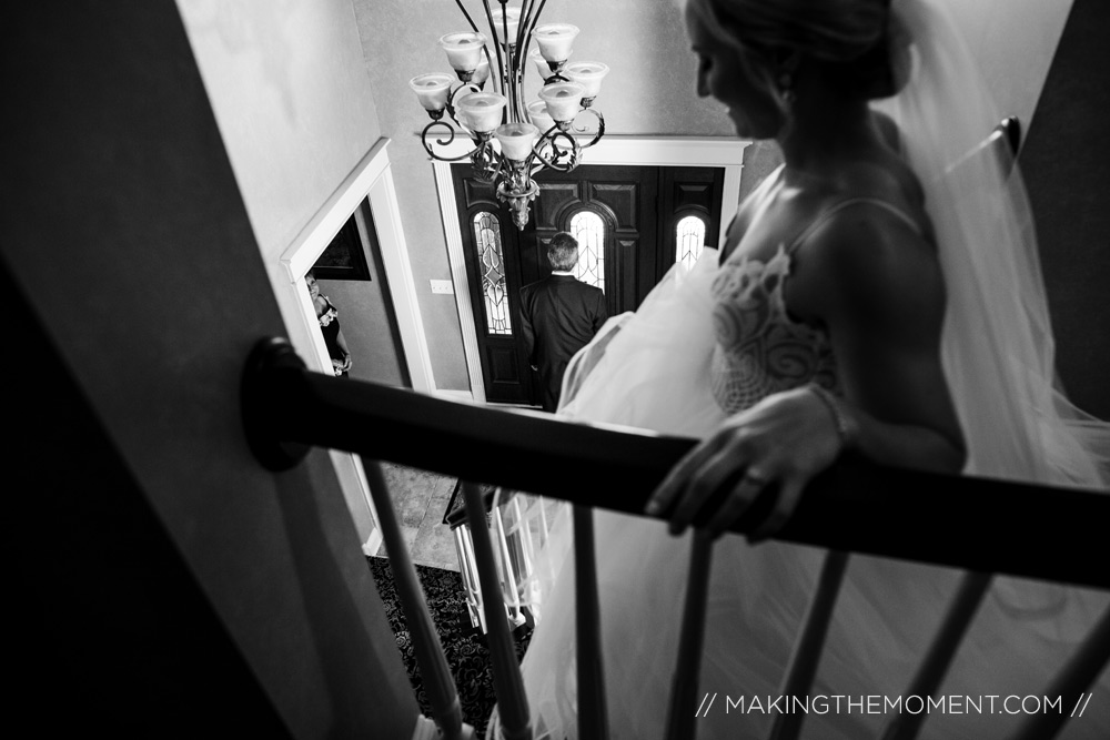 Cleveland Wedding Photography First Look