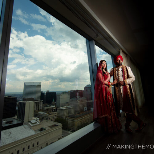 Dramatic Cleveland Wedding Photographer
