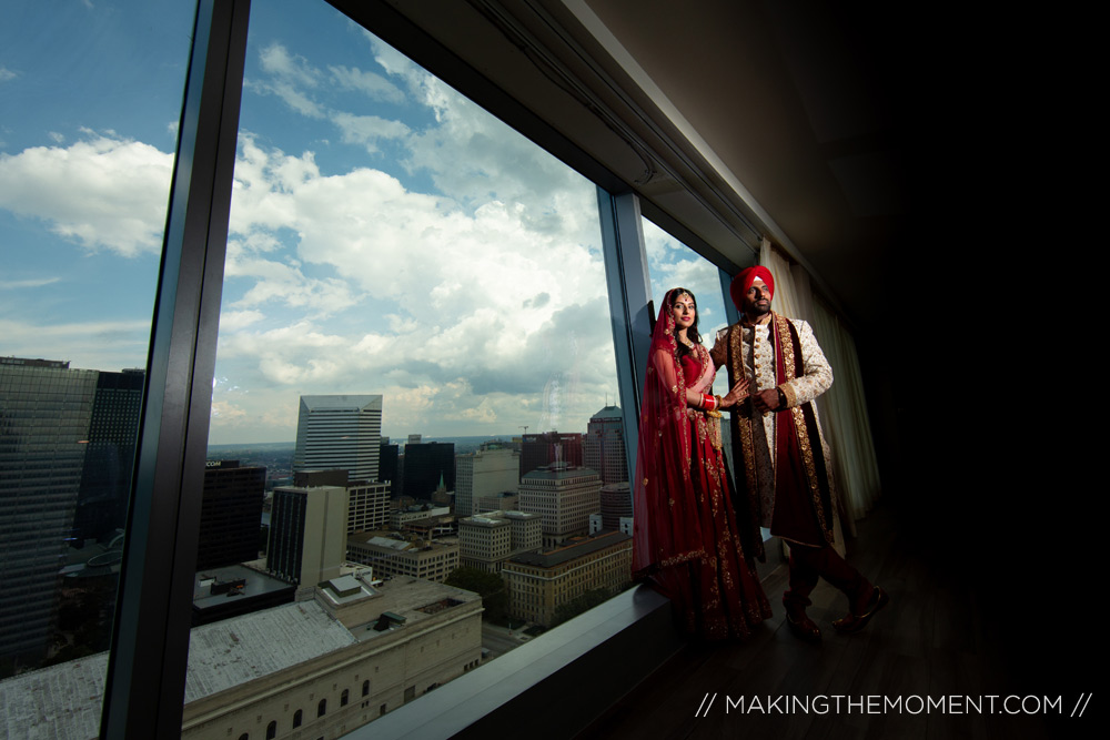 Dramatic Cleveland Wedding Photographer