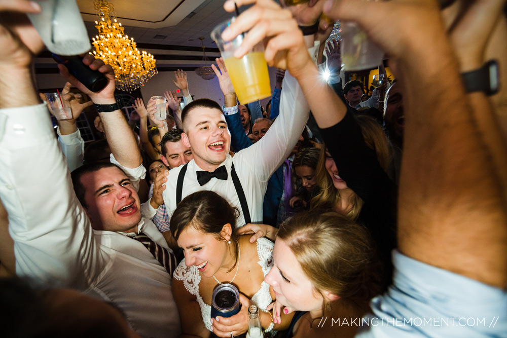 Wedding Reception Party Photography in Cleveland