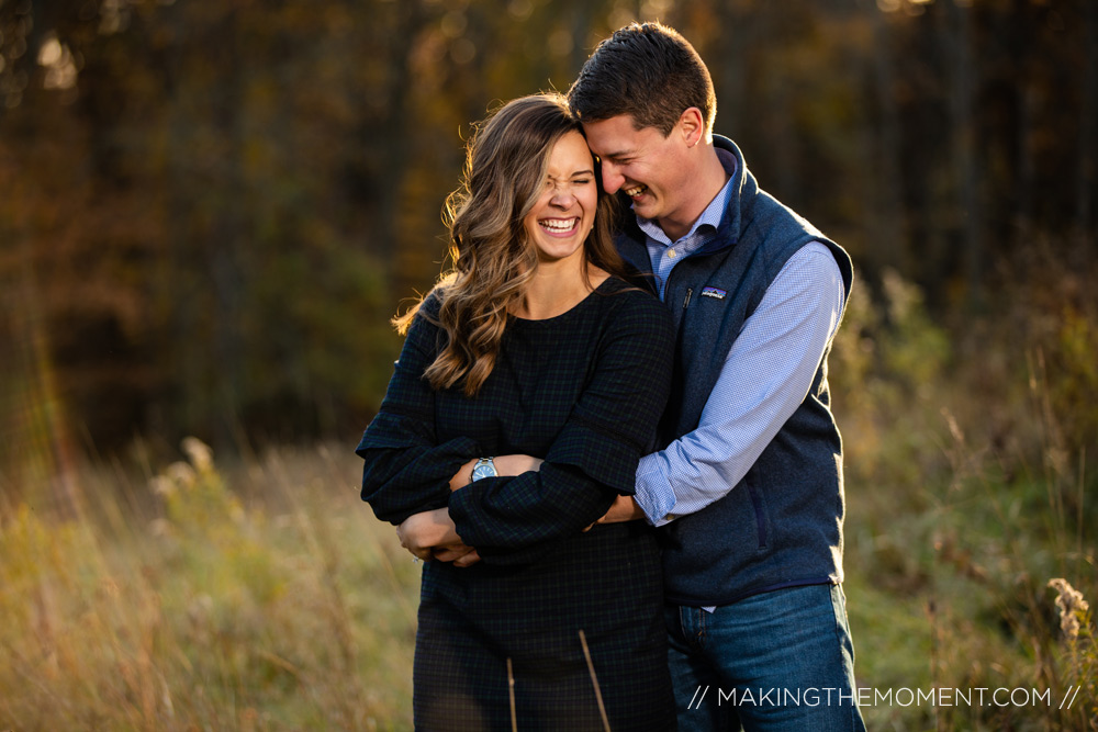 Fall Engagement Photography Cleveland