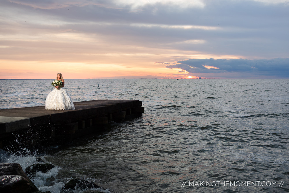 Cleveland Wedding Photography Lake Erie