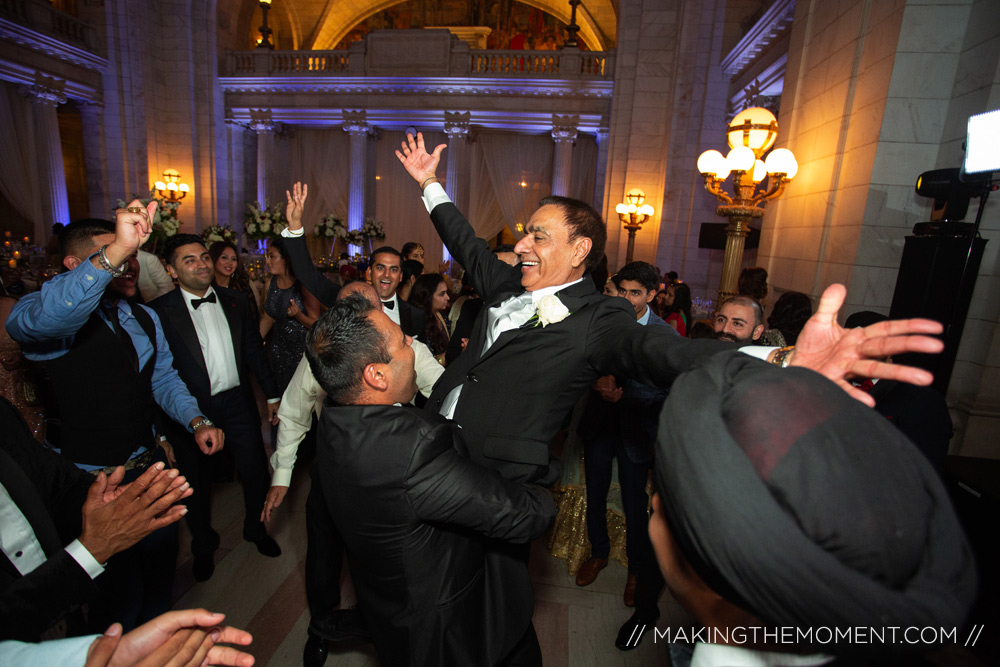 indian wedding reception cleveland courthouse