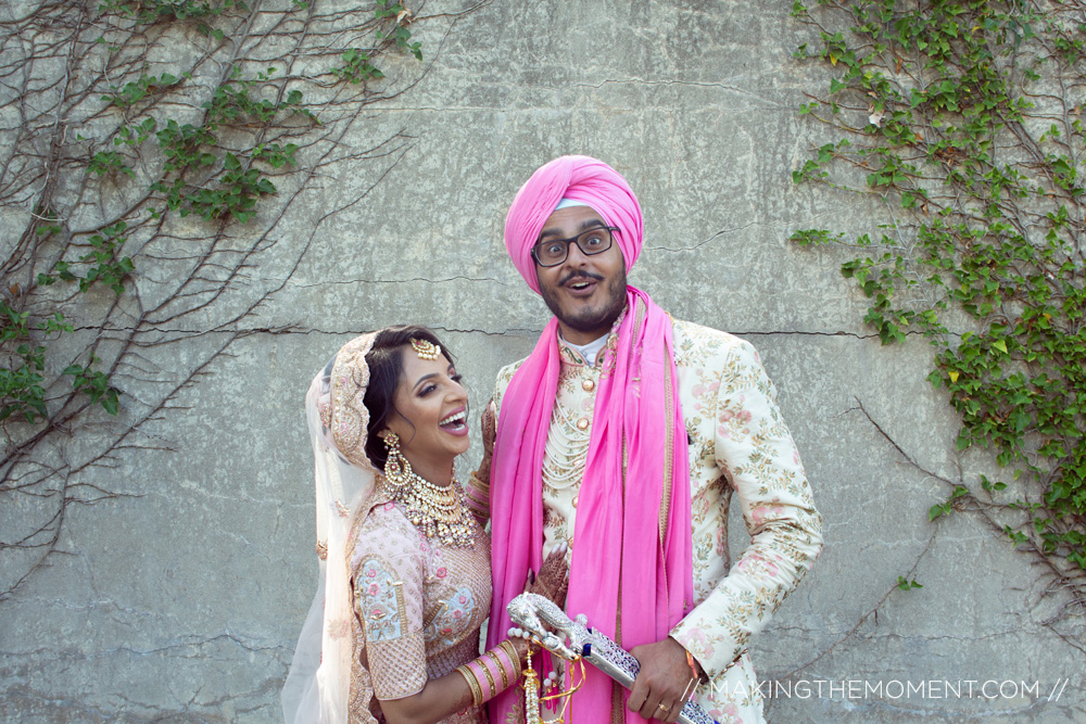 Fun Indian Wedding Photography Cleveland