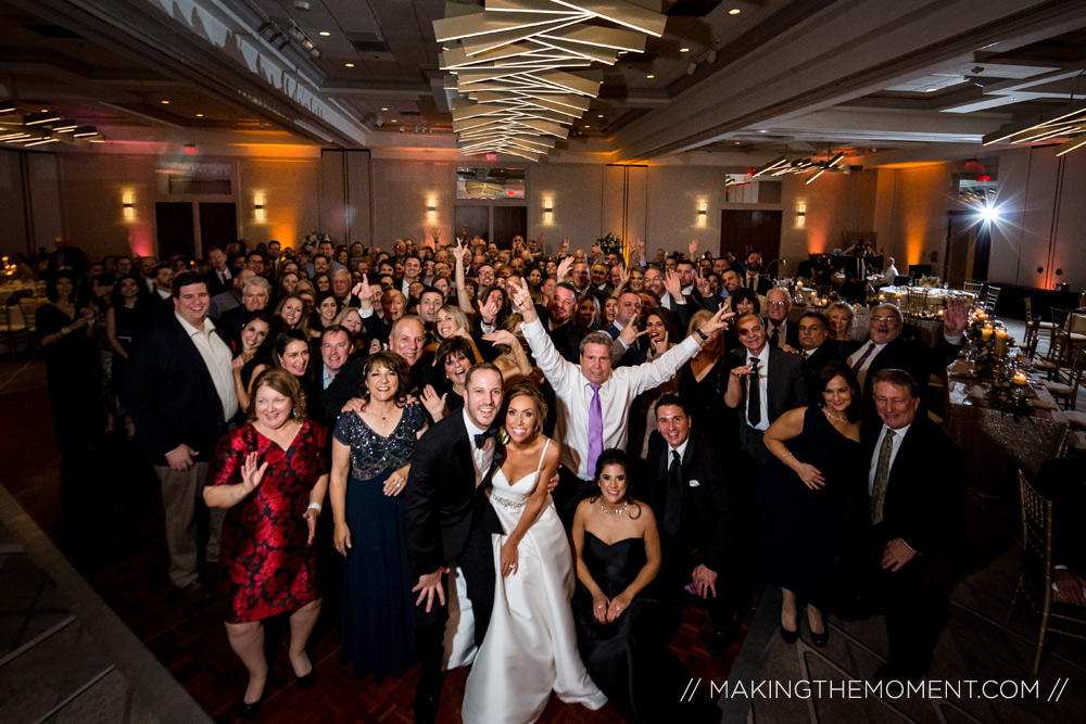 Cleveland Marriott Key Wedding Reception