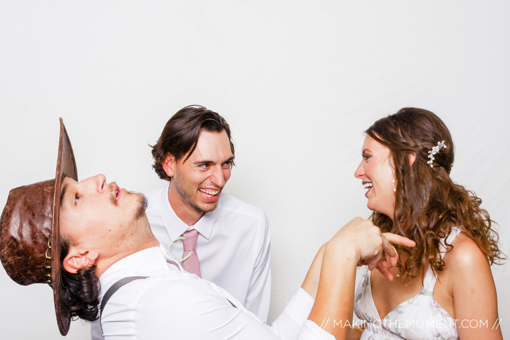 Funny Wedding Reception Photography Cleveland