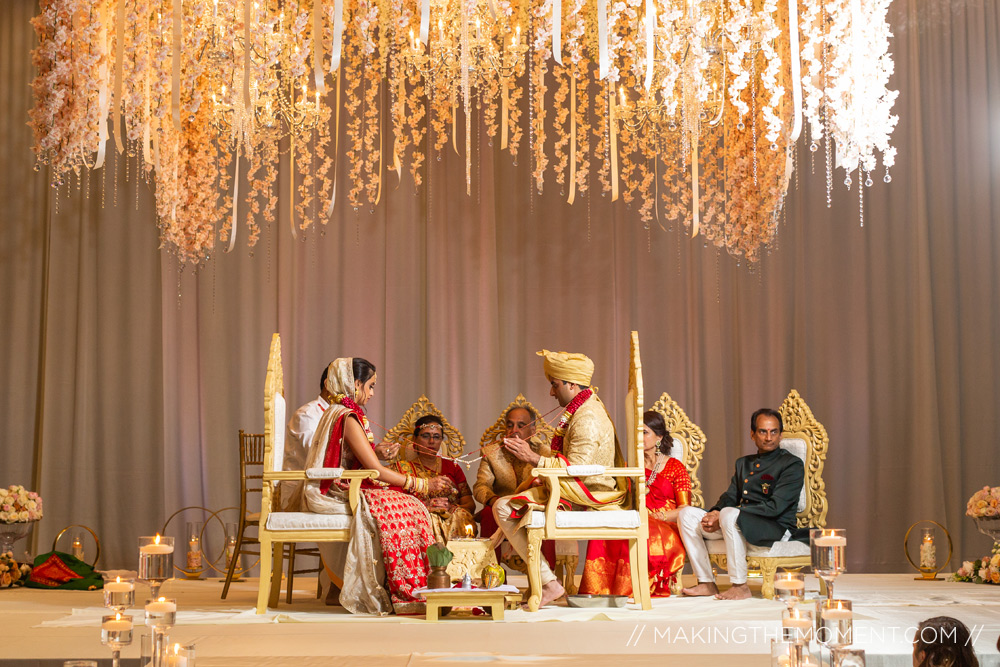 Downtown Cleveland Hilton Indian Wedding Ceremony