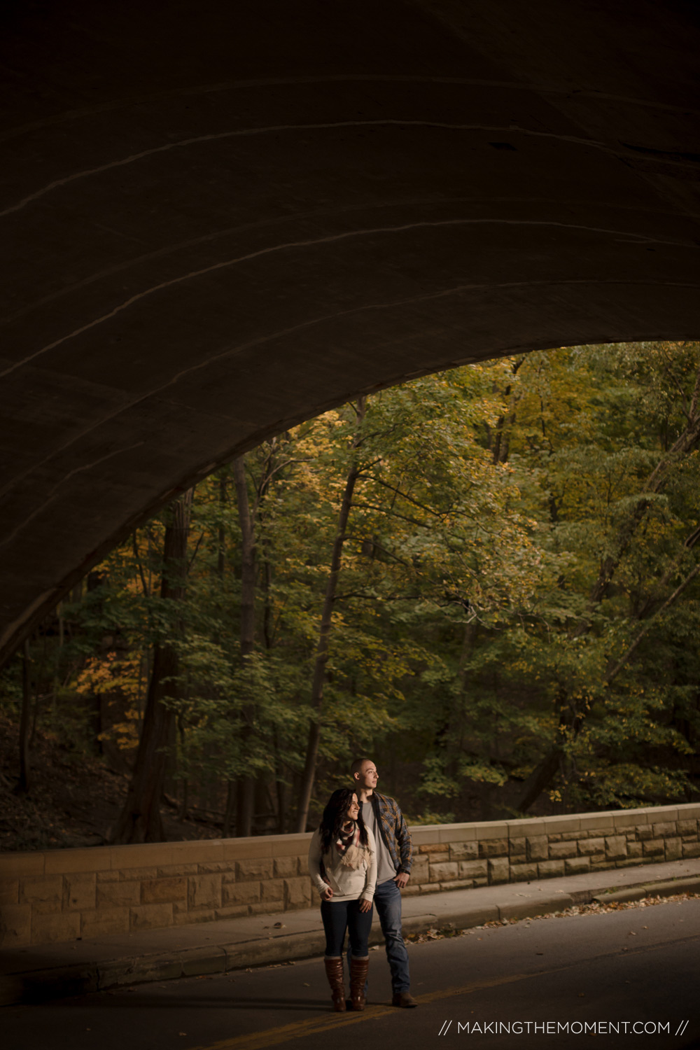 Fall Engagement Photography Cleveland