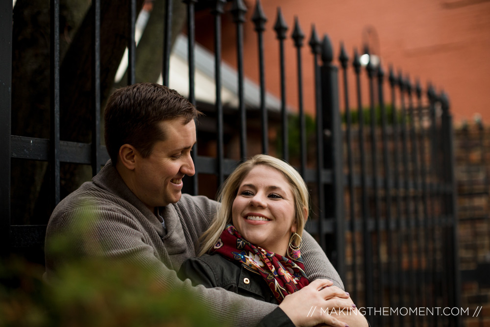 Winter Engagement Photography Cleveland