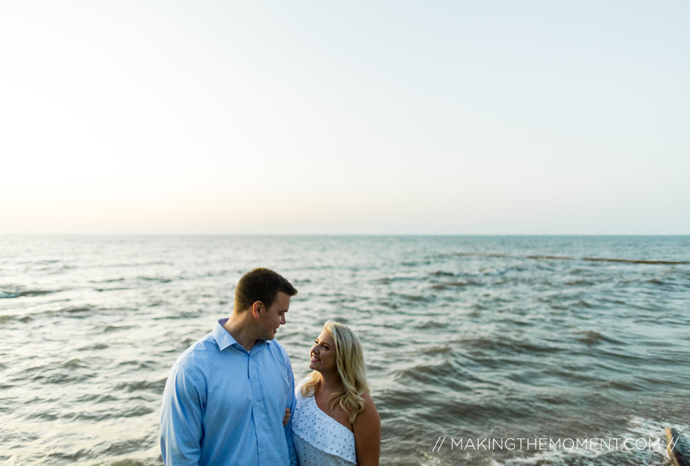 Cleveland Engagement Session Photography Lake Erie