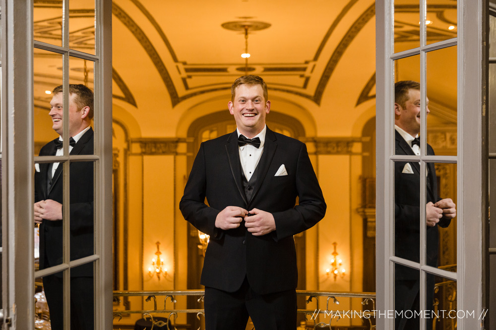 Groom Wedding Photography Cleveland