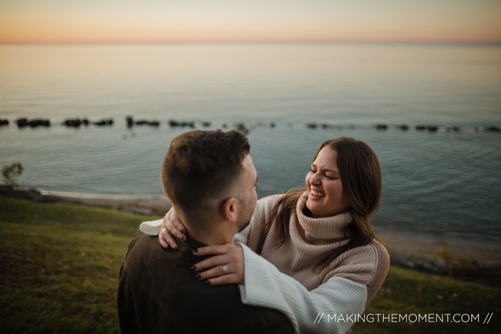 Fall Engagement Photography Cleveland