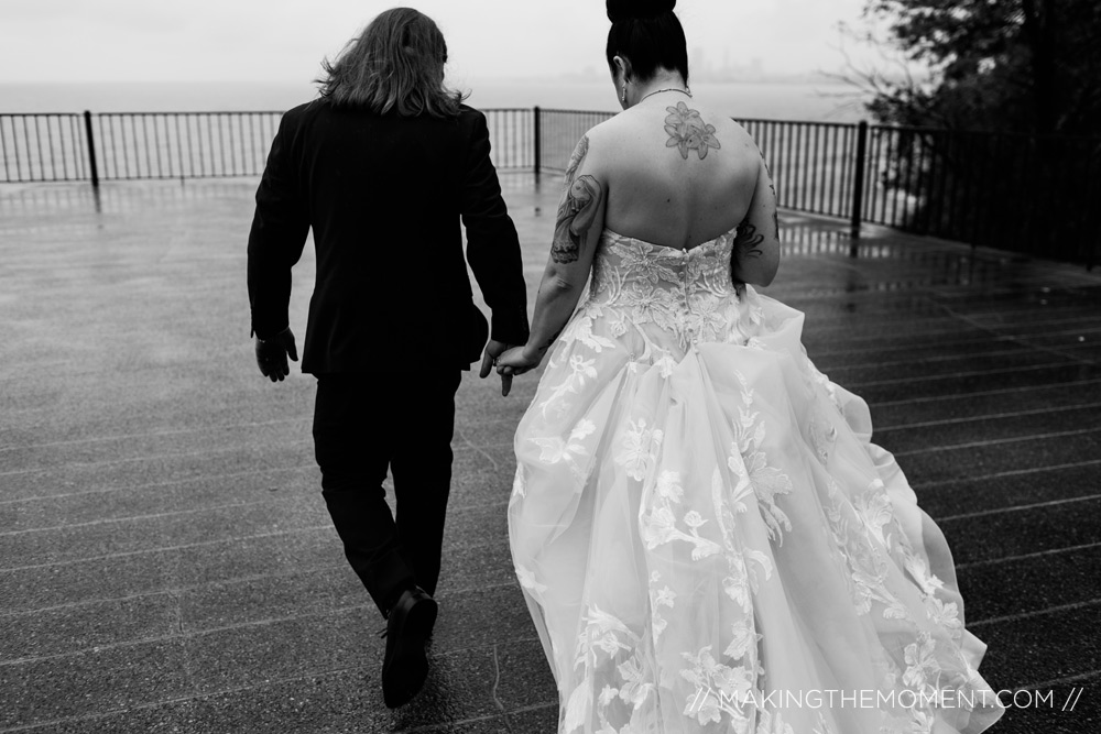 Dramatic Cleveland Wedding Photographer