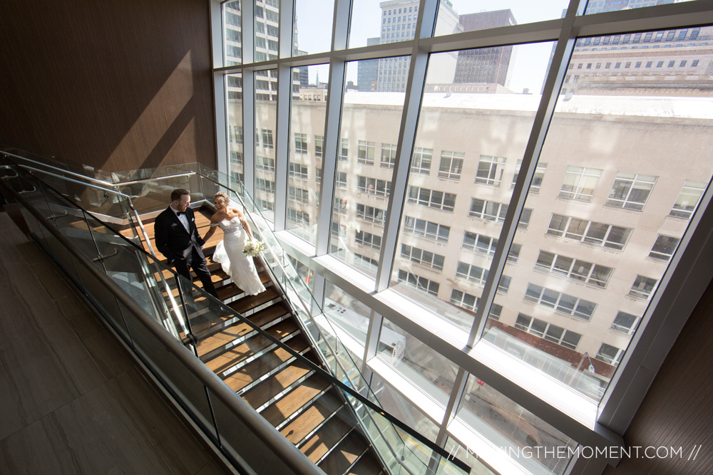 Downtown Cleveland Wedding Photographer