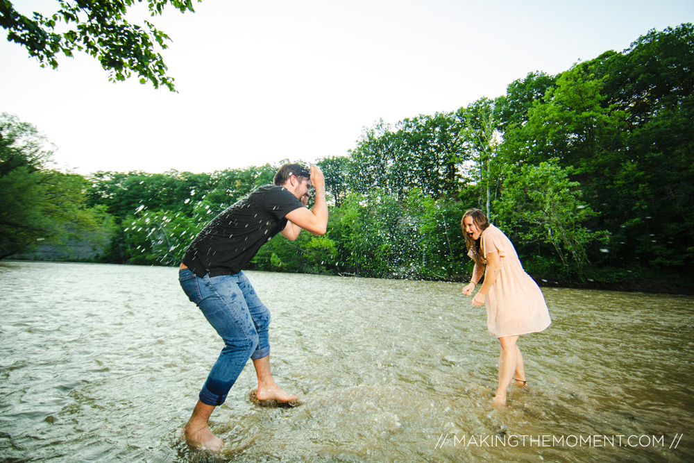 Fun Engagement Session Photographer Cleveland