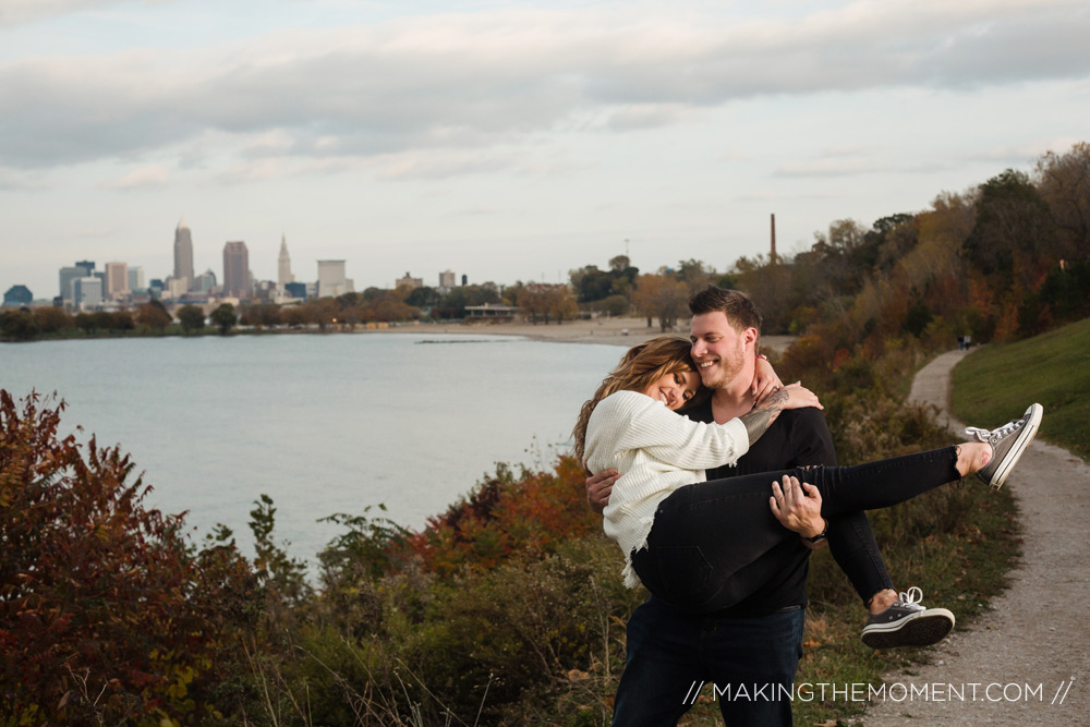 Fall Engagement Photography Cleveland