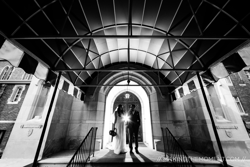 Dramatic Cleveland Wedding Photographer