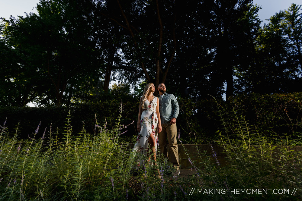 Dramatic Cleveland Engagement Session Photographer