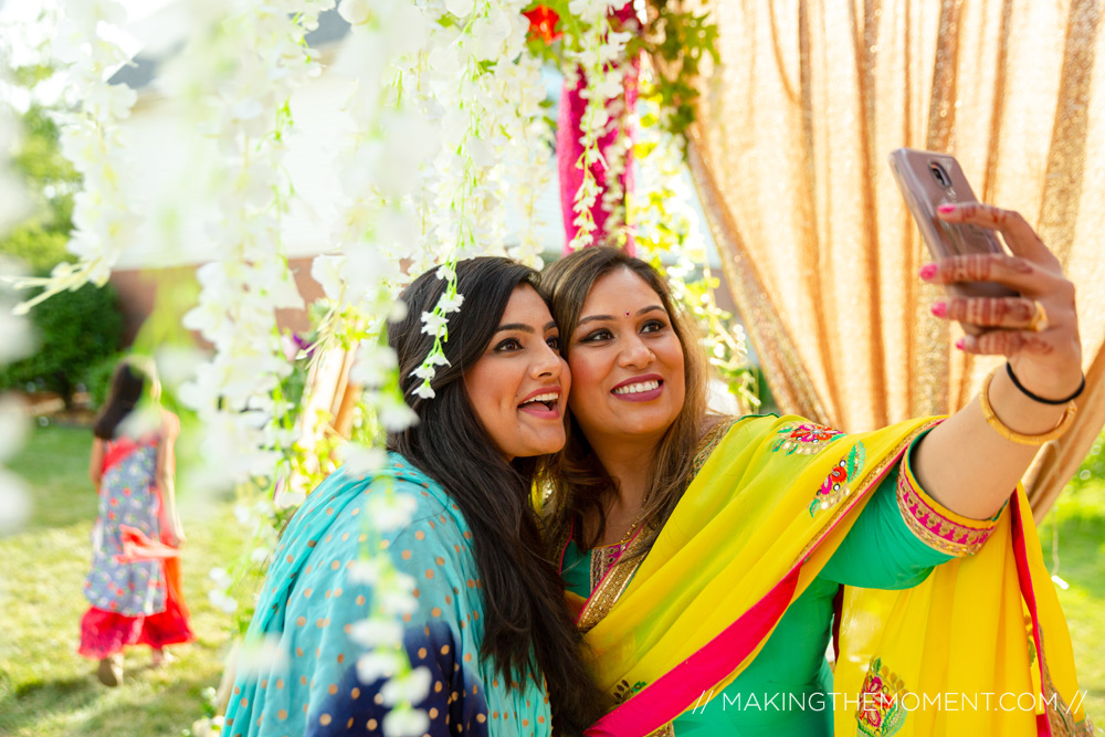 outdoor indian wedding