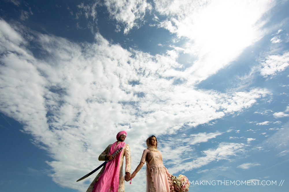 outdoor indian wedding